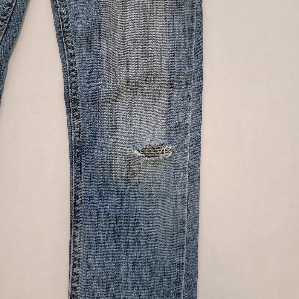 Signature By Levi's Strauss & Co Distressed Skinny Fit Adjustable Waistband Jean